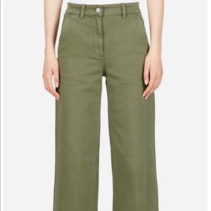 The Wide Leg Crop Pant by Everlane
